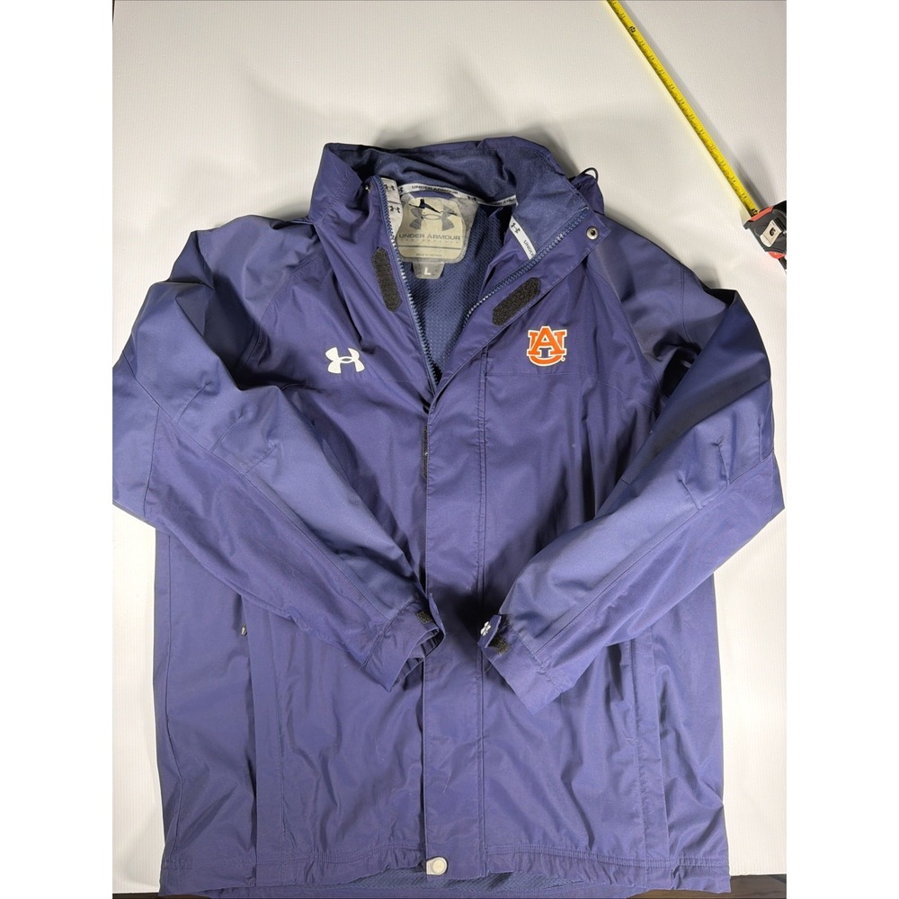 Auburn Tigers Under Armour 3-in-1 Hooded Jacket Men's L Navy NCAA